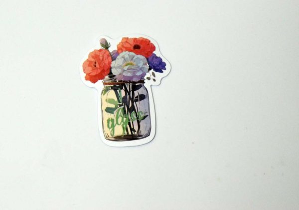 Flowers In Jar Stickers - Image 14