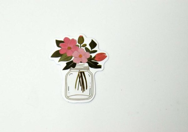 Flowers In Jar Stickers - Image 13