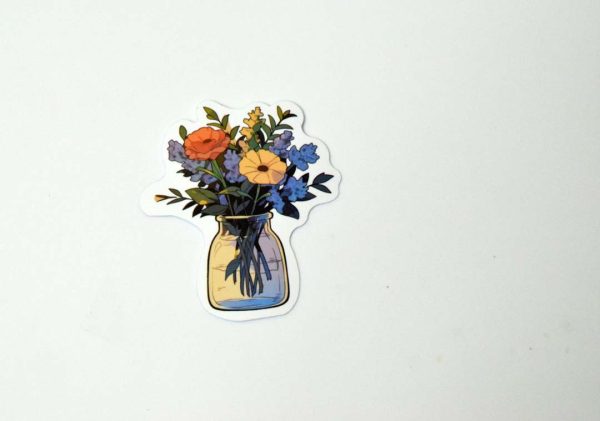 Flowers In Jar Stickers - Image 12