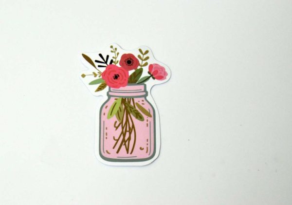 Flowers In Jar Stickers - Image 11