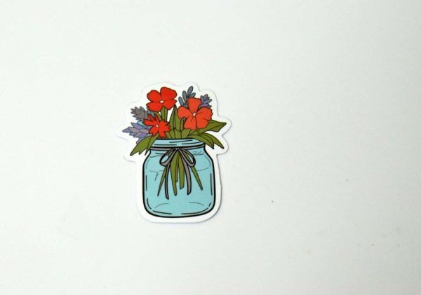 Flowers In Jar Stickers - Image 9