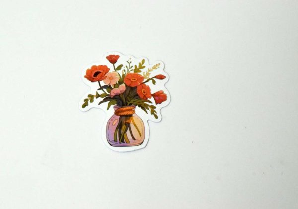 Flowers In Jar Stickers - Image 4
