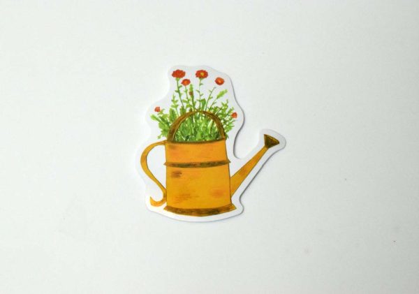 Flowers In Pot Stickers - Image 51