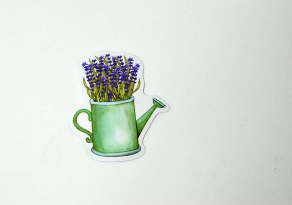 Flowers In Pot Stickers - Image 49