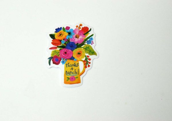 Flowers In Pot Stickers - Image 43
