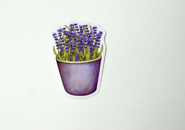 Flowers In Pot Stickers - Image 42