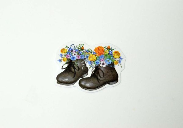 Flowers In Pot Stickers - Image 27