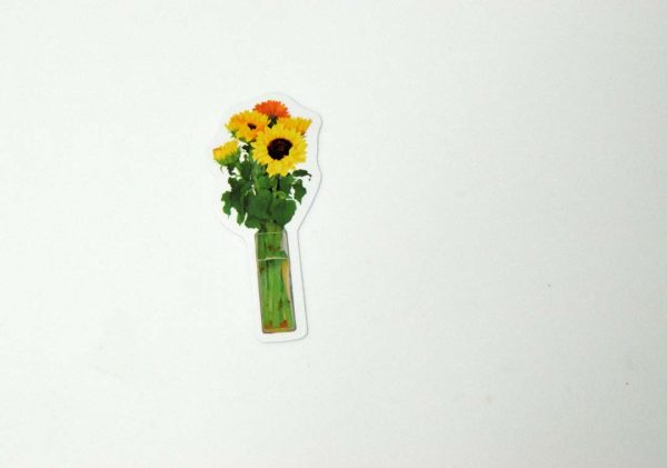 Flowers In Pot Stickers - Image 9