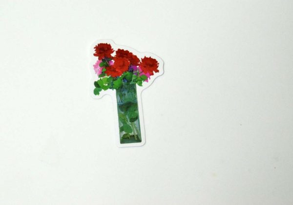 Flowers In Pot Stickers - Image 6