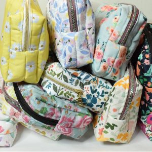 Quilted Big Cosmetic pouches