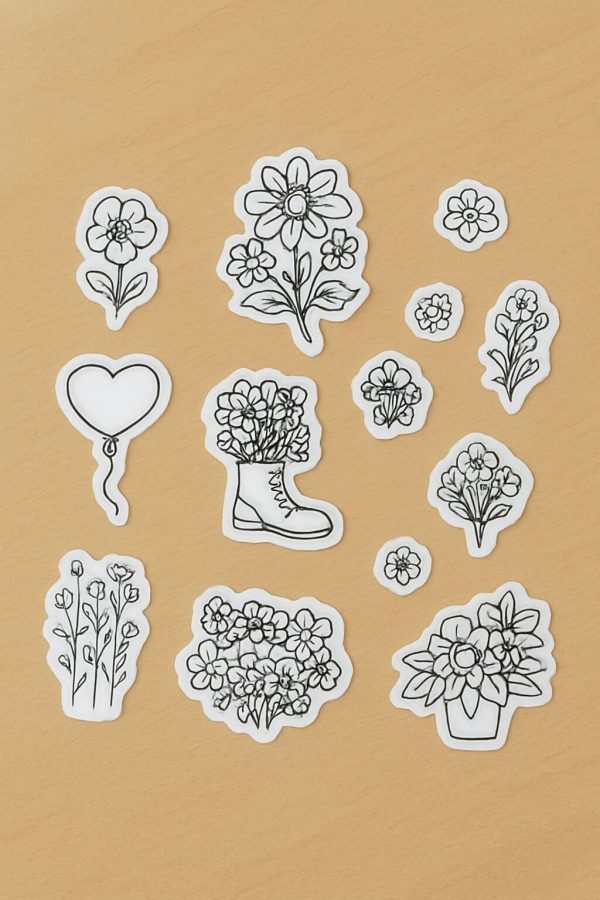 Color Your Own Sticker Bundles- Individual Stickers Pack - Image 5