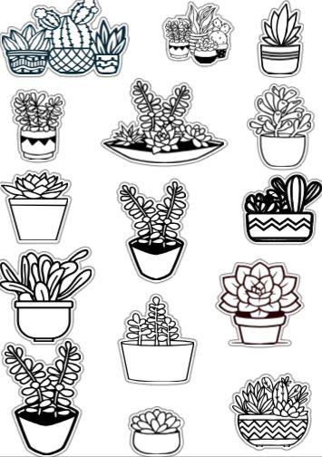 Color Your Own Sticker Bundles- Individual Stickers Pack - Image 4