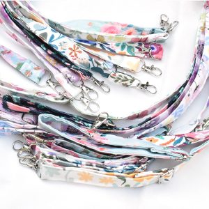 Floral Fabric Straps